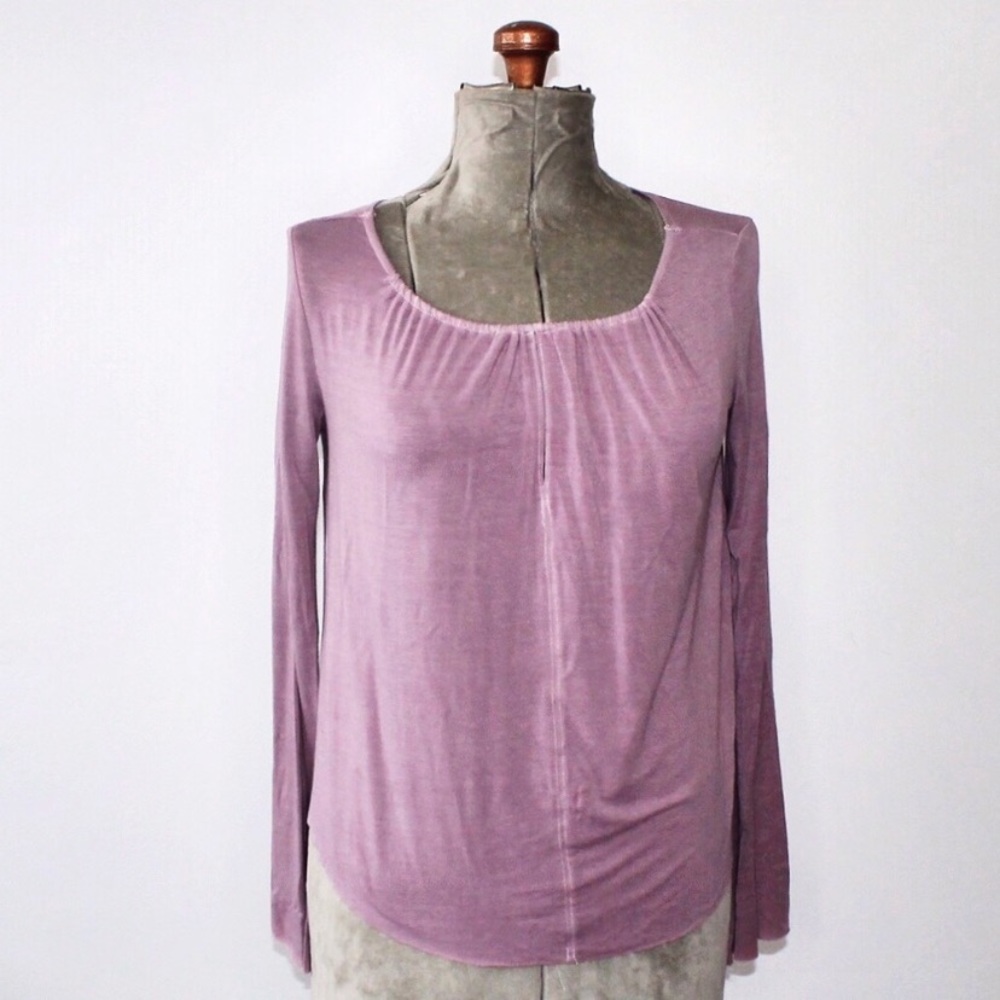 American Eagle Soft & Sexy Viscose Peasant Blouse
